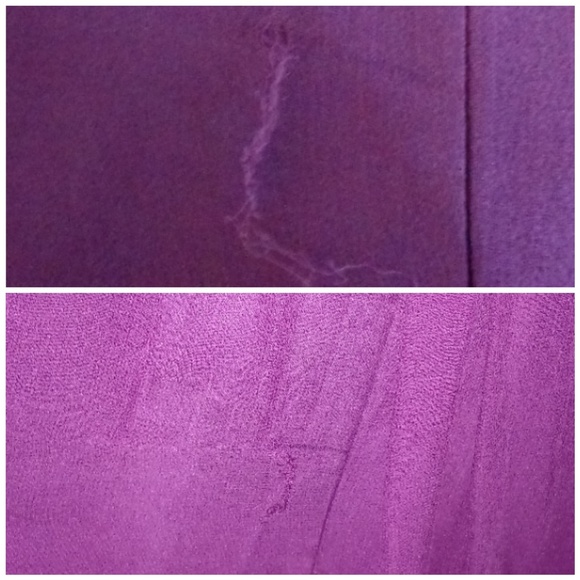 Grape plum purple rose halter maxi dress gown 10 - Picture 7 of 9